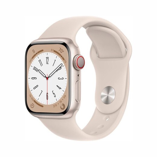 Apple Watch Series 8 GPS 45 mm S-M - Starlight